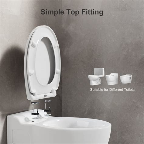 Pipishell Toilet Seat with Soft